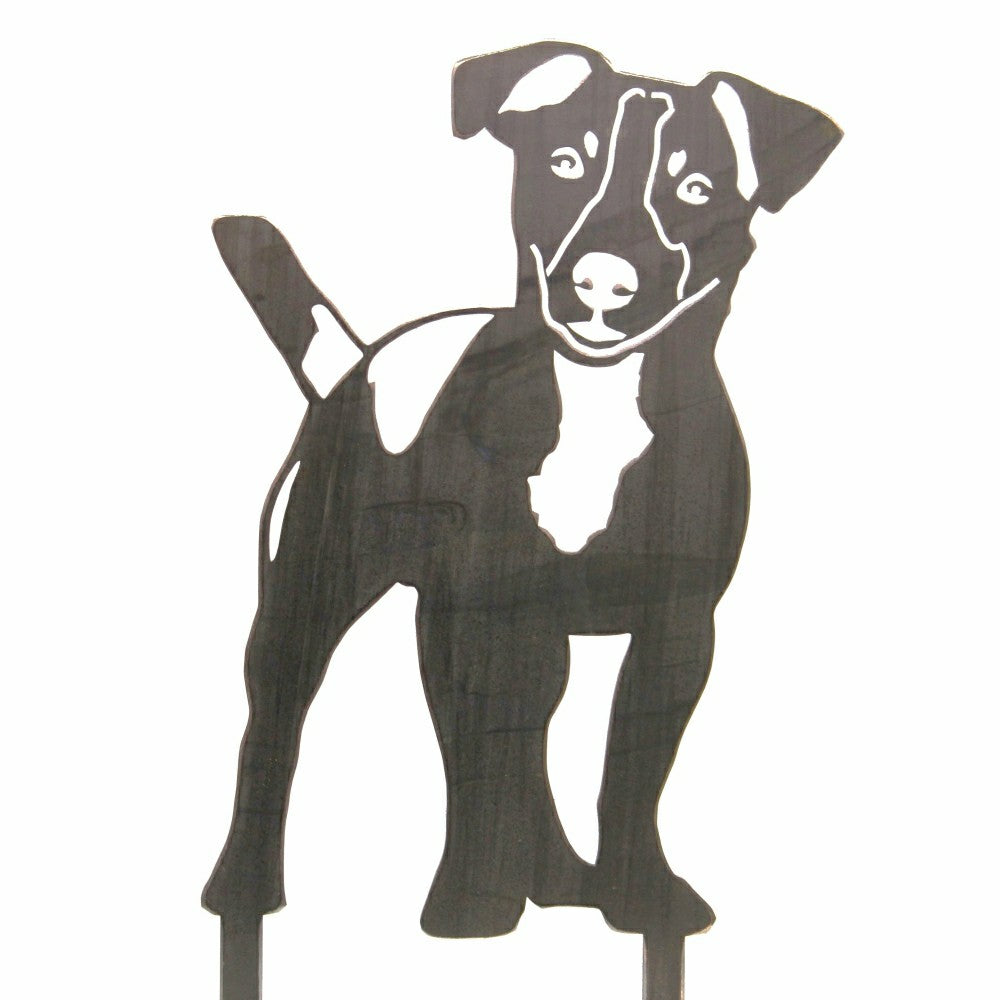 Plow & Hearth Jack Russell Terrier Garden Stake