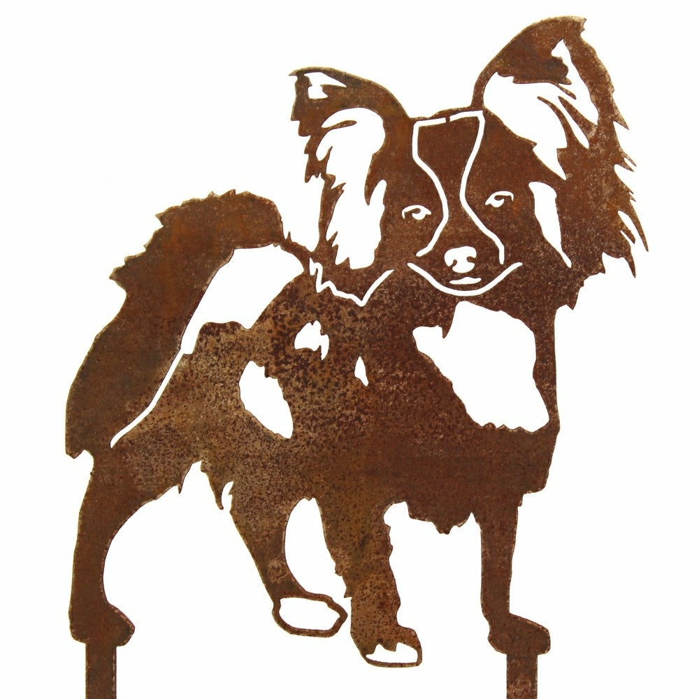 Plow & Hearth Papillon Garden Stake