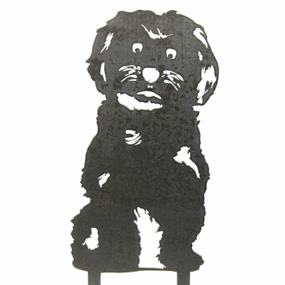 Plow & Hearth Maltese Garden Stake