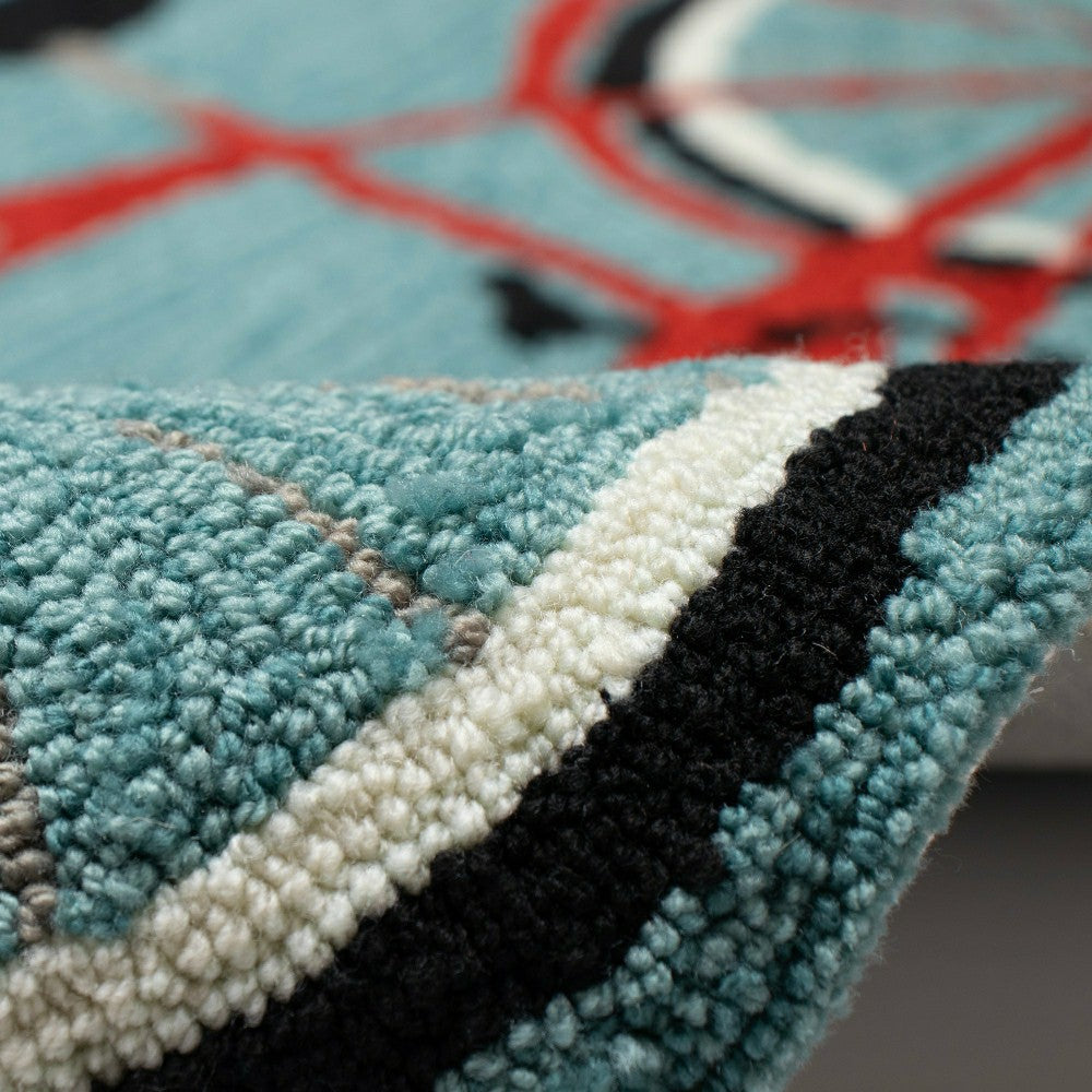 Plow & Hearth Bike Ride Indoor/Outdoor Rug