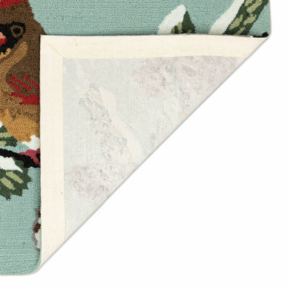 Plow & Hearth Cardinals Indoor/Outdoor Rug
