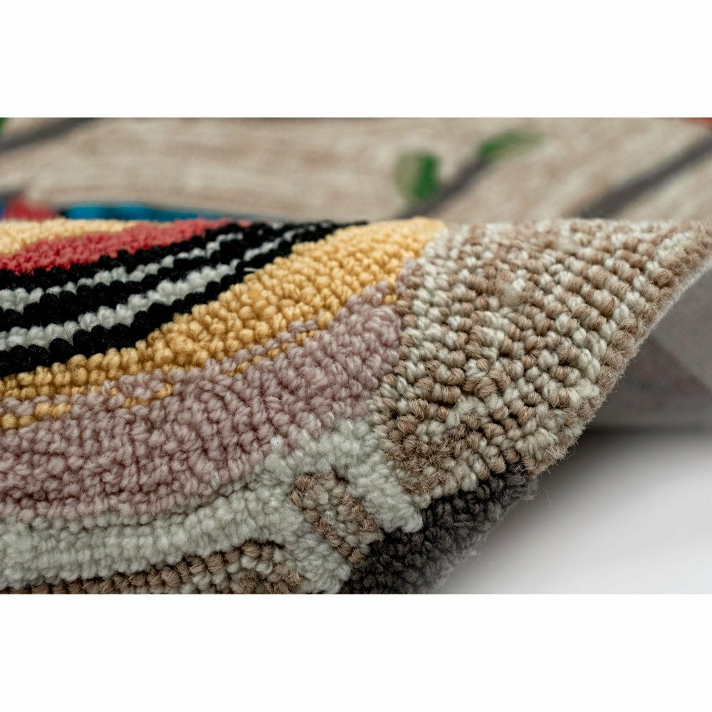 Plow & Hearth Liora Manne Frontporch Birds Indoor/Outdoor Mat Multi 2' x 3'