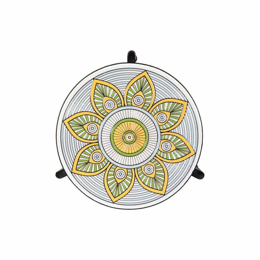 Plow & Hearth Set of 3 Mosaic Plant Stands
