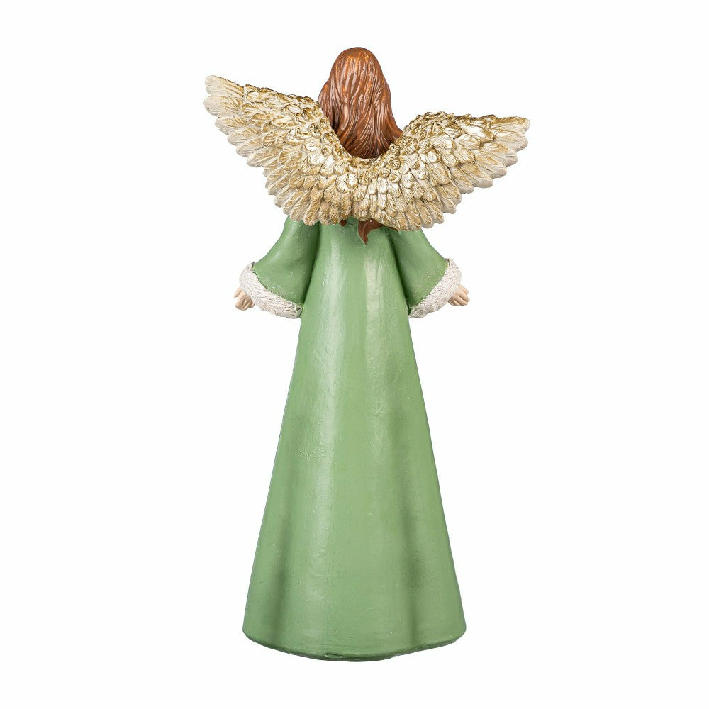 Plow & Hearth Angel Resin Garden Statue, 12"H
