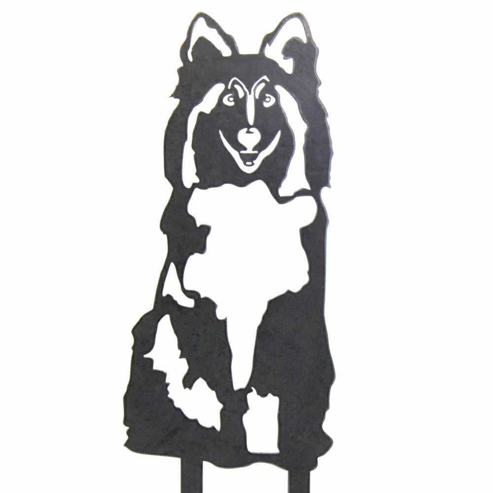 Plow & Hearth Shetland Sheepdog Garden Stake