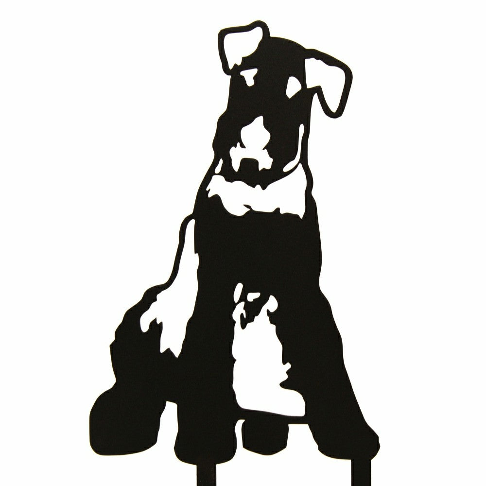 Plow & Hearth Airedale Terrier Garden Stake