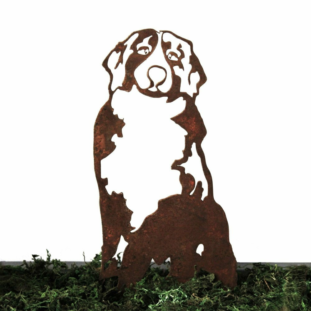 Plow & Hearth Bernese Mountain Dog Garden Stake
