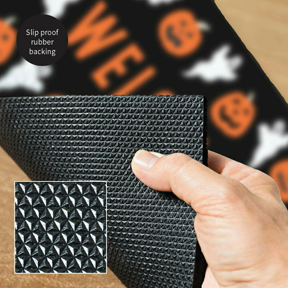 Plow & Hearth 28" x 16" PVC Trapper Mat, Welcome
