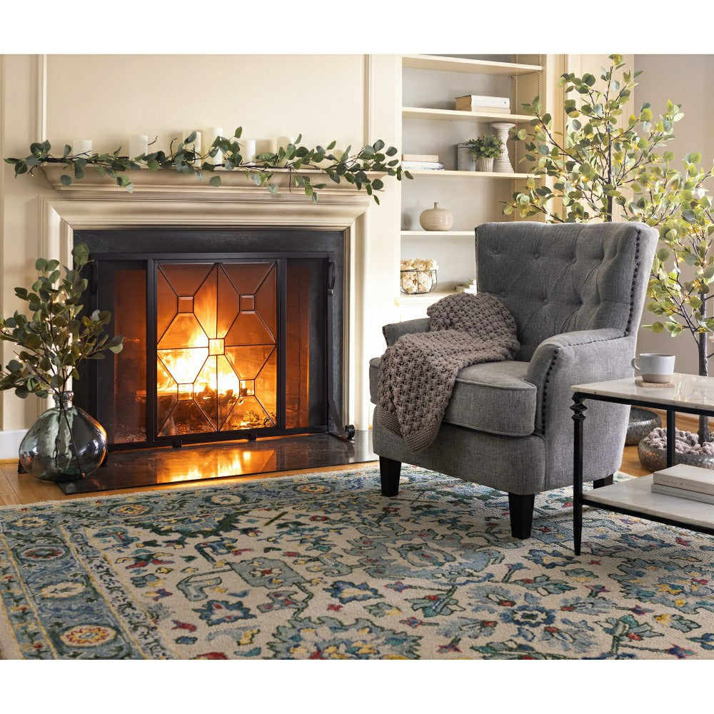 Plow & Hearth Mountain Run Rug, 7'9" x 10'
