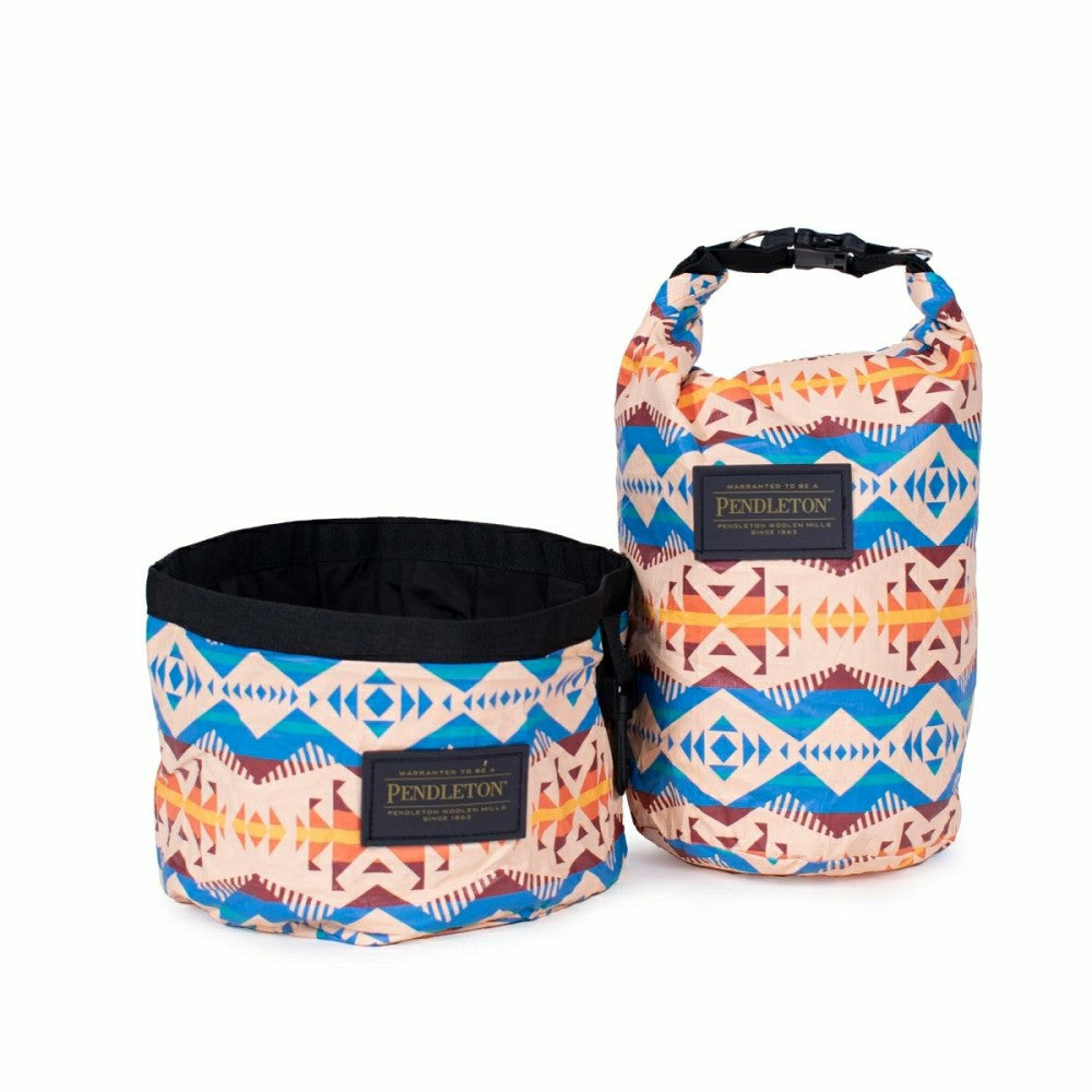 Plow & Hearth Pendleton Portable Travel Water Bowl