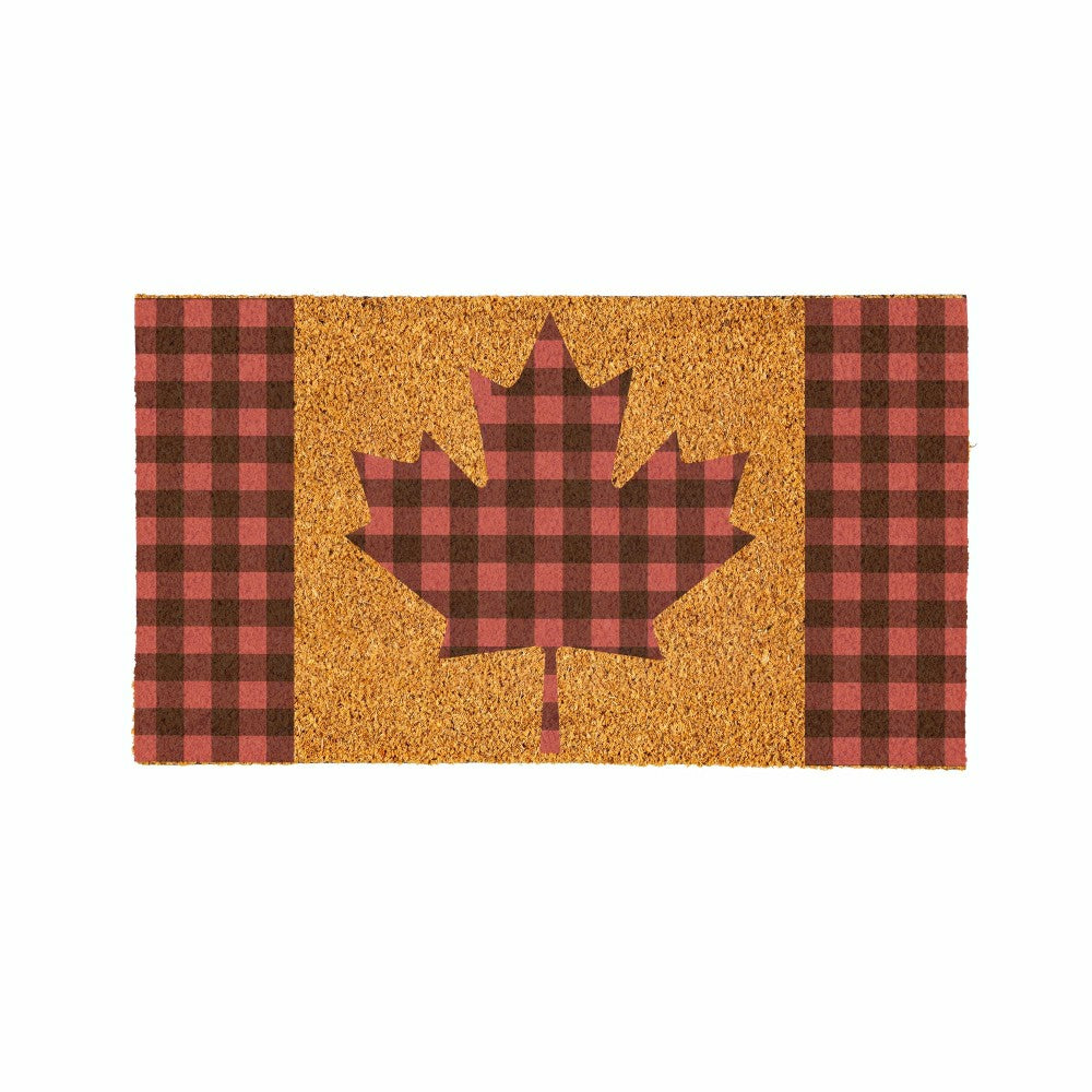 Plow & Hearth EG Studio Canada Pride Coir Mat (28x16)