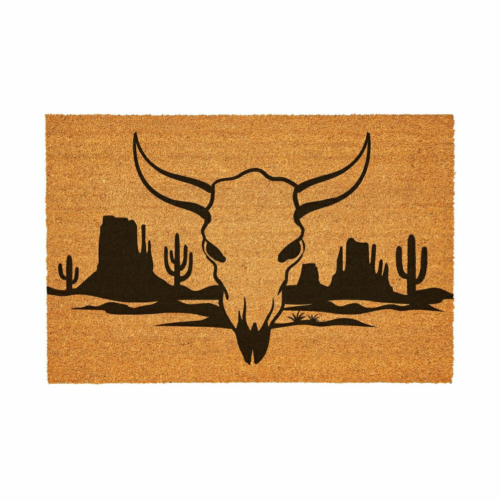 Plow & Hearth EG Studio Southwest/Texas Coir Mat,36"x24"