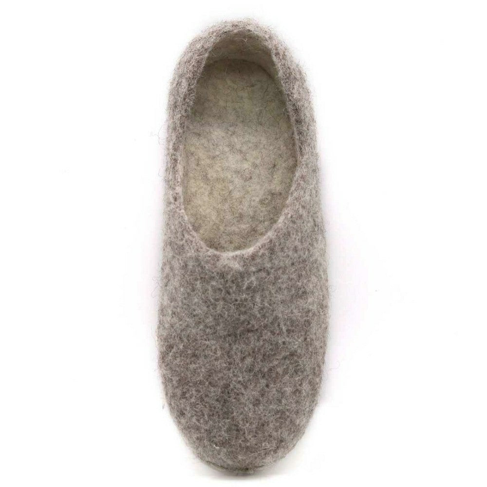 Plow & Hearth Womens Victoria Wool House Shoe