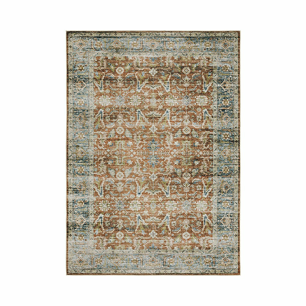 Plow & Hearth Desmond Summer Splendor Polyester Rug