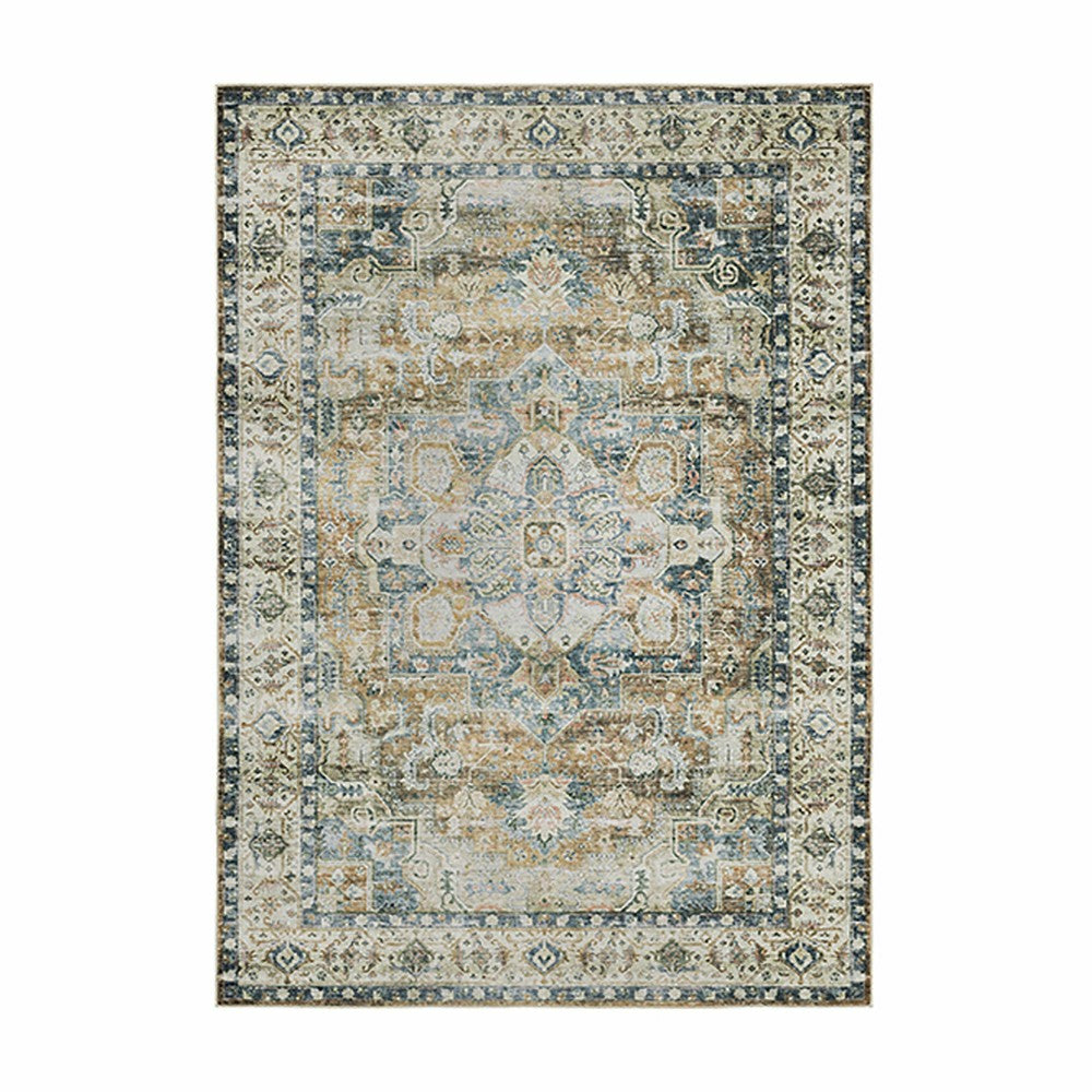 Plow & Hearth Desmond Autumn Splendor Polyester Rug