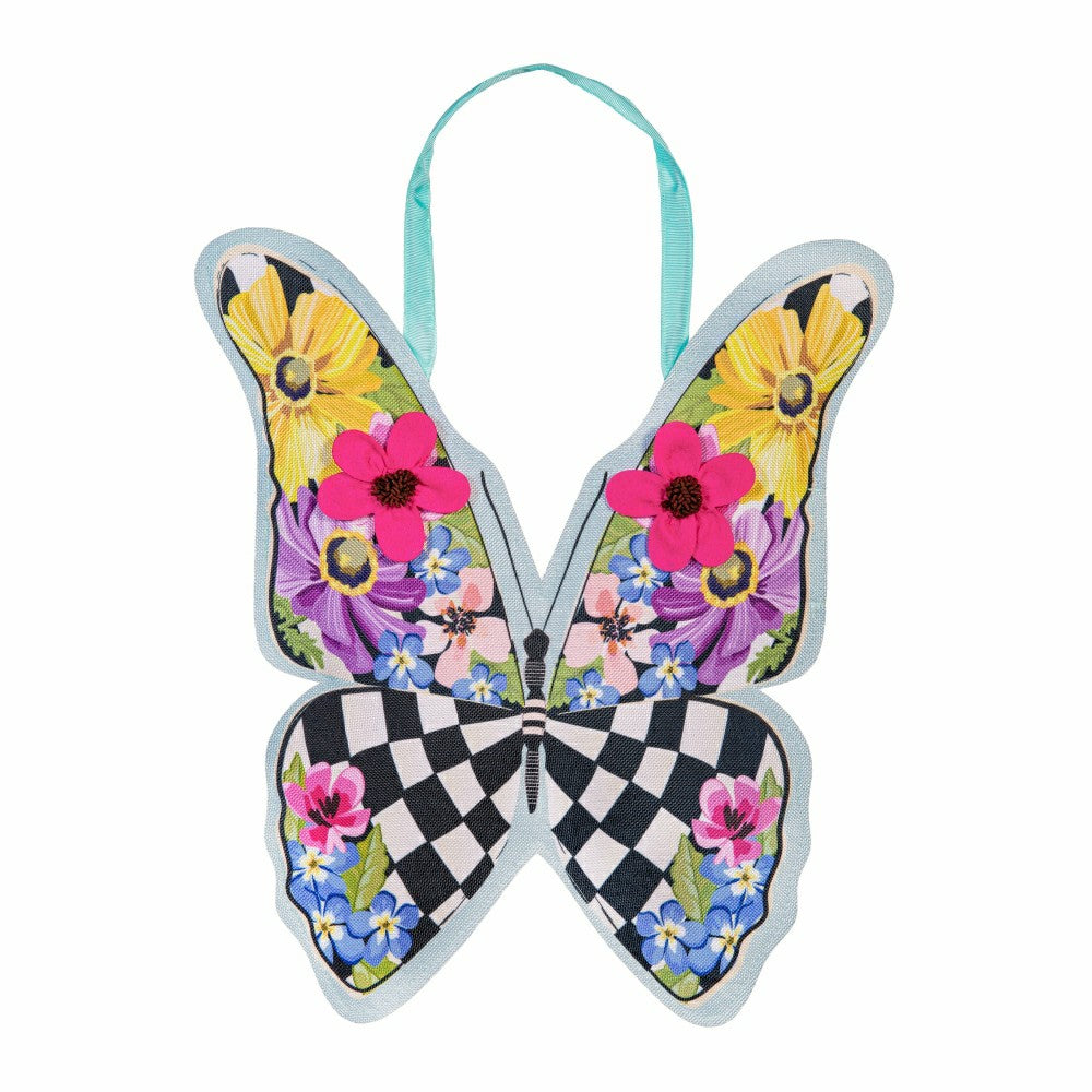 Plow & Hearth Mack Childs Butterfly Door Decor
