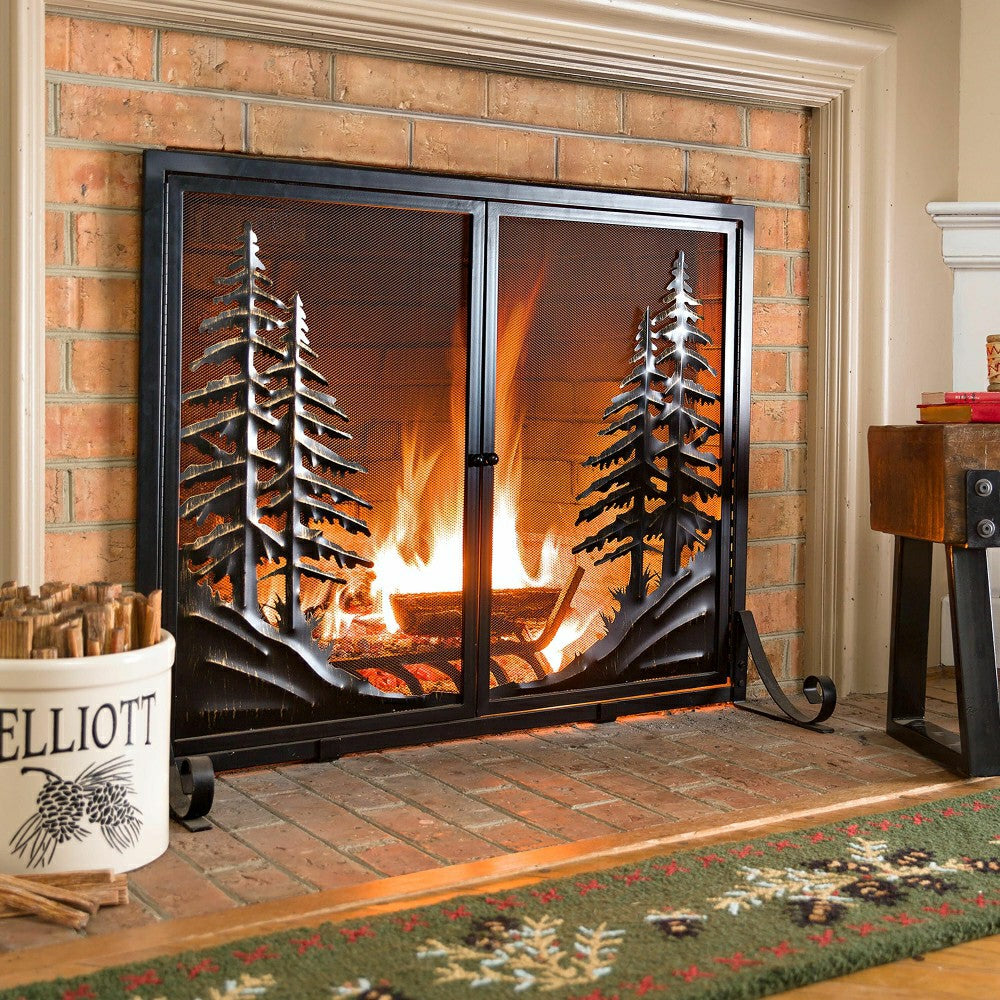 Plow & Hearth Handcrafted USA-Made Double Pinecone Personalized 2 Gallon Crock