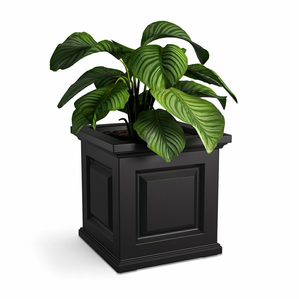 Plow & Hearth Chadwick Self-Watering Planter, 16" sq.