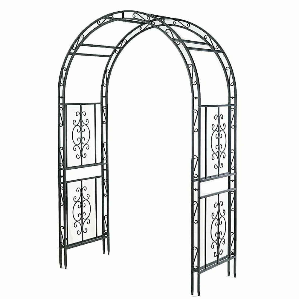 Plow & Hearth Montebello Iron Garden Arbor