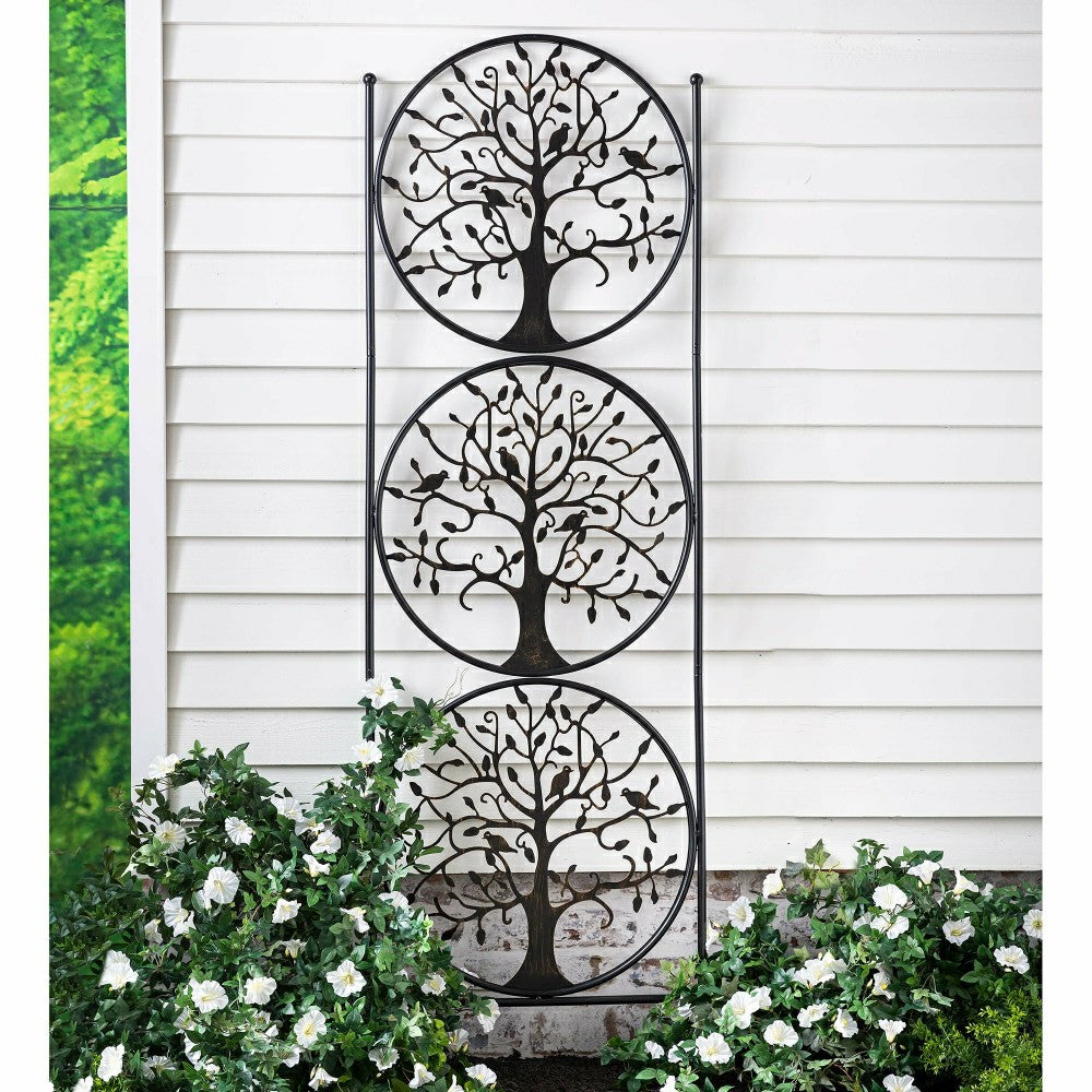 Plow & Hearth Tree of Life Trio Trellis