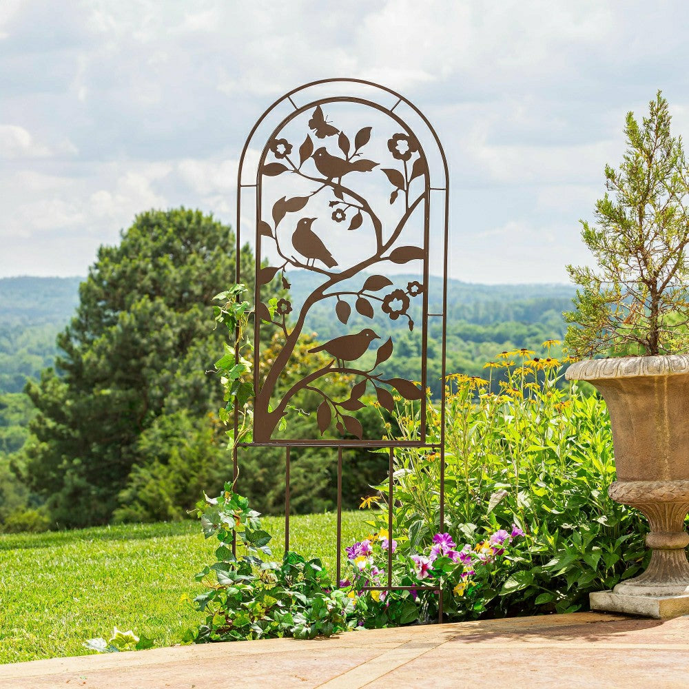 Plow & Hearth Metal Song Bird Trellis