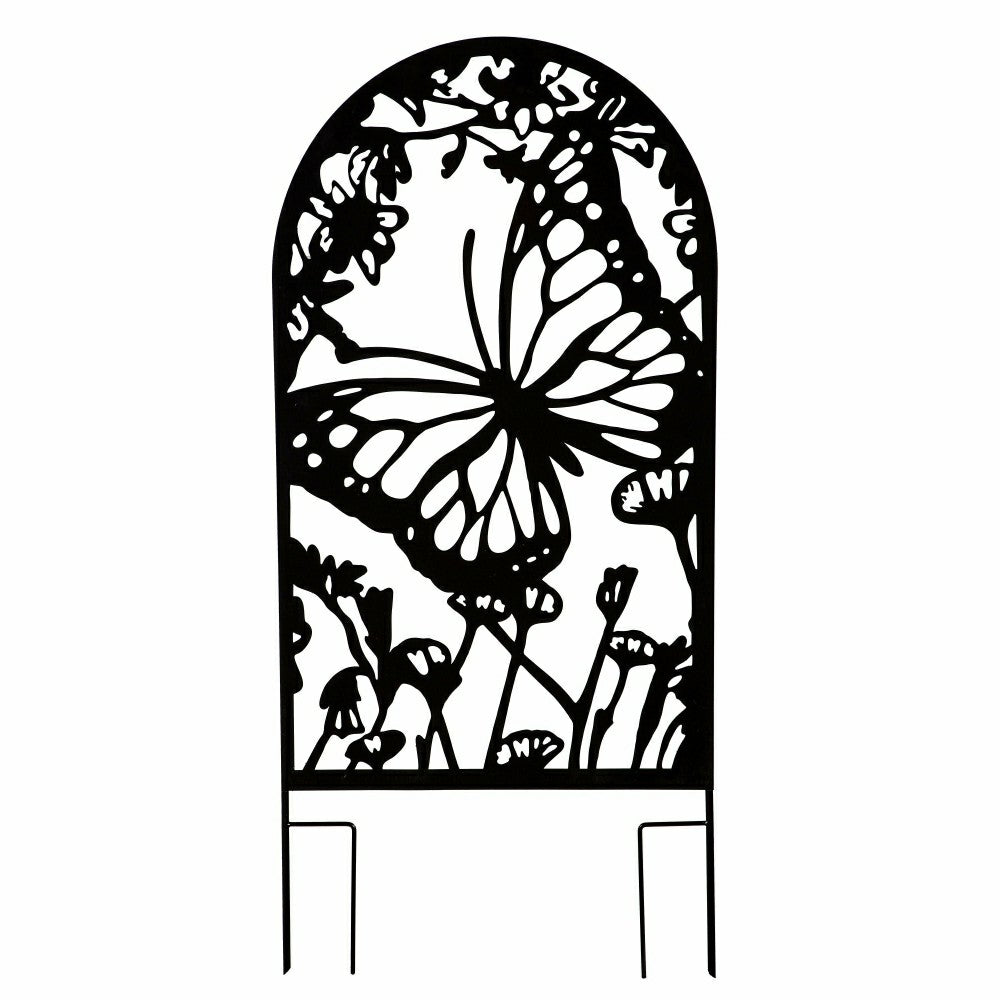 Plow & Hearth Metal Butterfly Trellis
