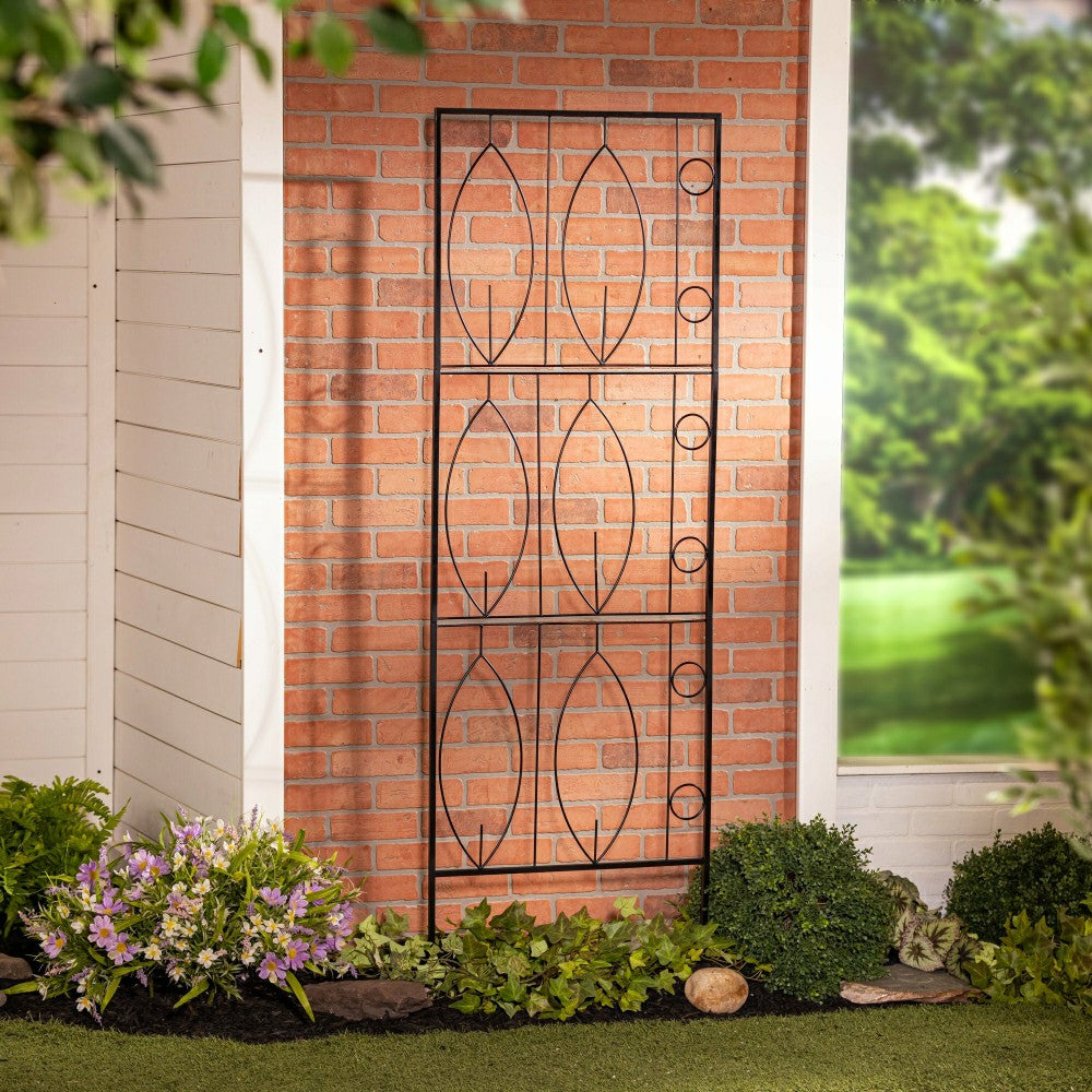 Plow & Hearth Bottle Holder Metal Trellis