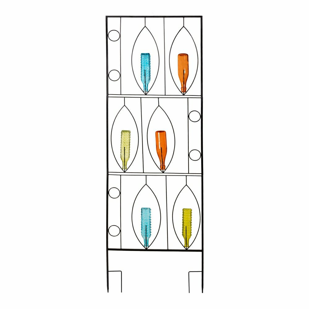 Plow & Hearth Bottle Holder Metal Trellis