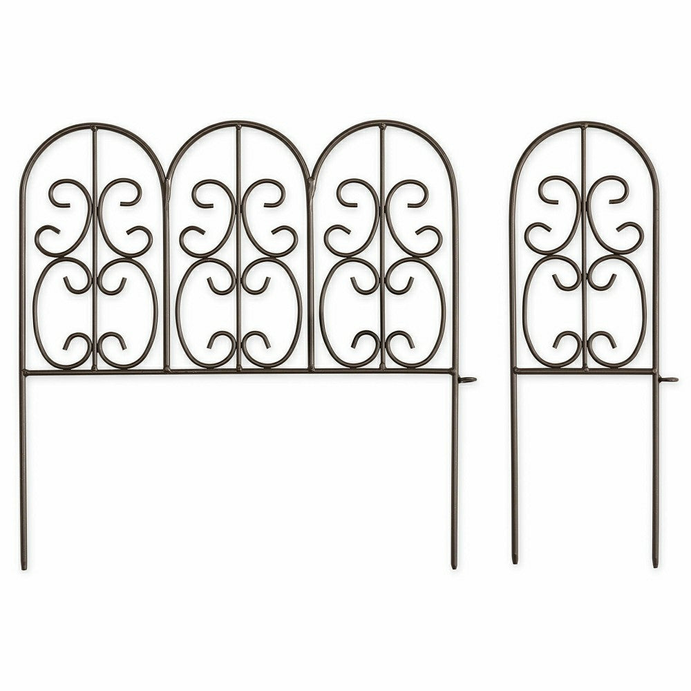 Plow & Hearth Montebello Iron Garden Edging