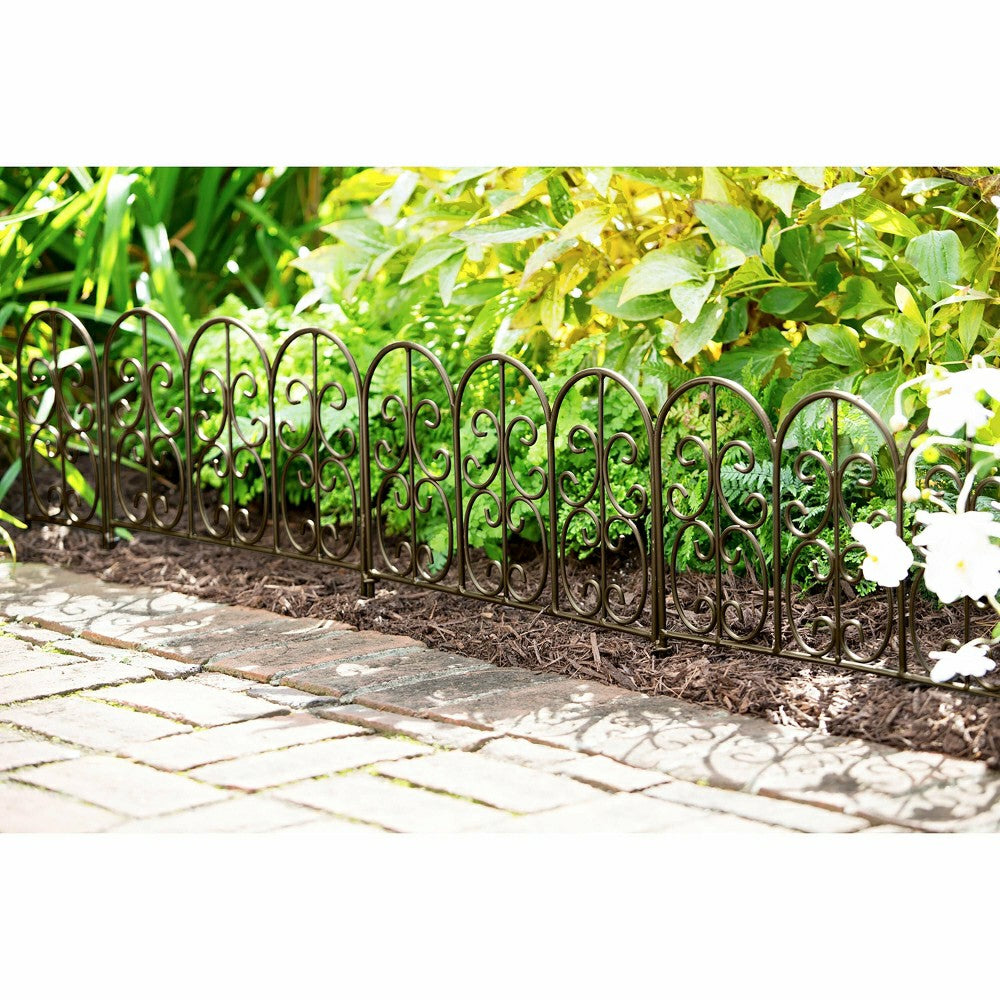 Plow & Hearth Montebello Iron Garden Edging