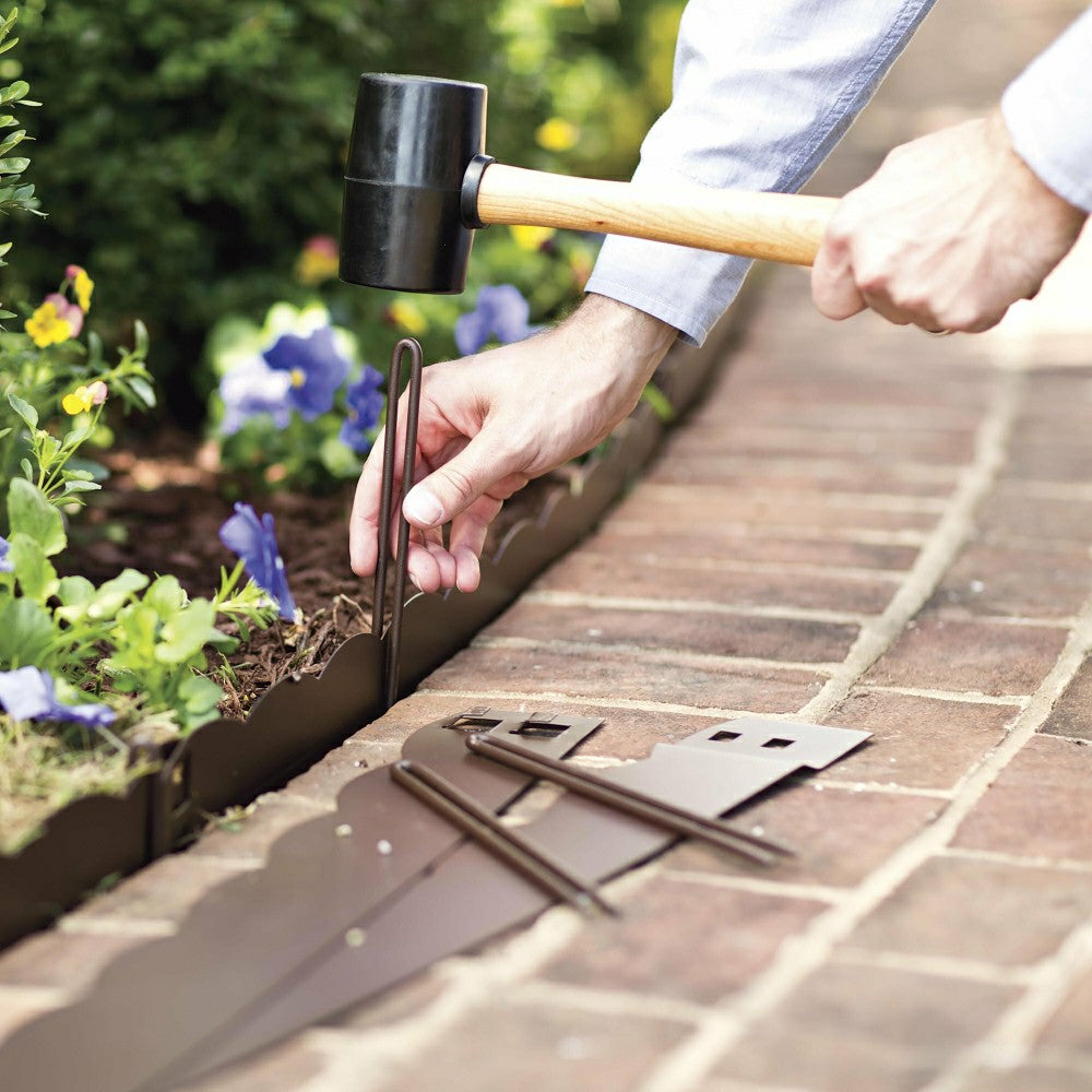 Plow & Hearth 3"H Bendable Steel Garden Edging