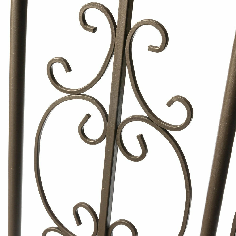 Plow & Hearth Iron Garden Fencing 4-Piece Set