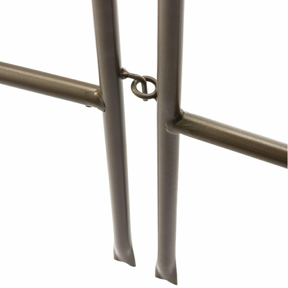 Plow & Hearth Iron Garden Fencing 4-Piece Set