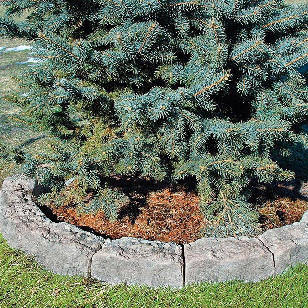 Plow & Hearth Made in America Mock Rock Block Edging Kit
