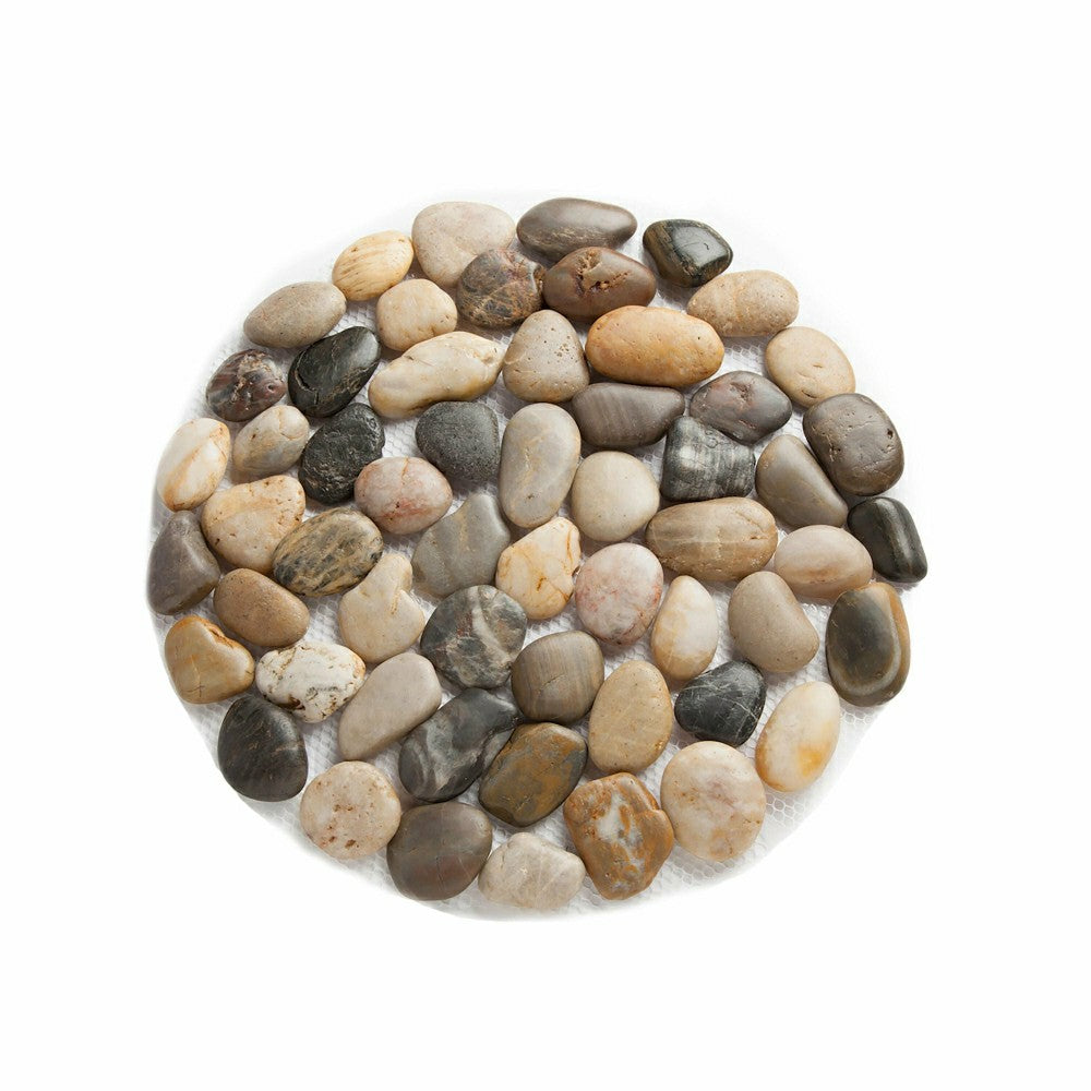 Plow & Hearth River Rock Stepping Stones, set of 3