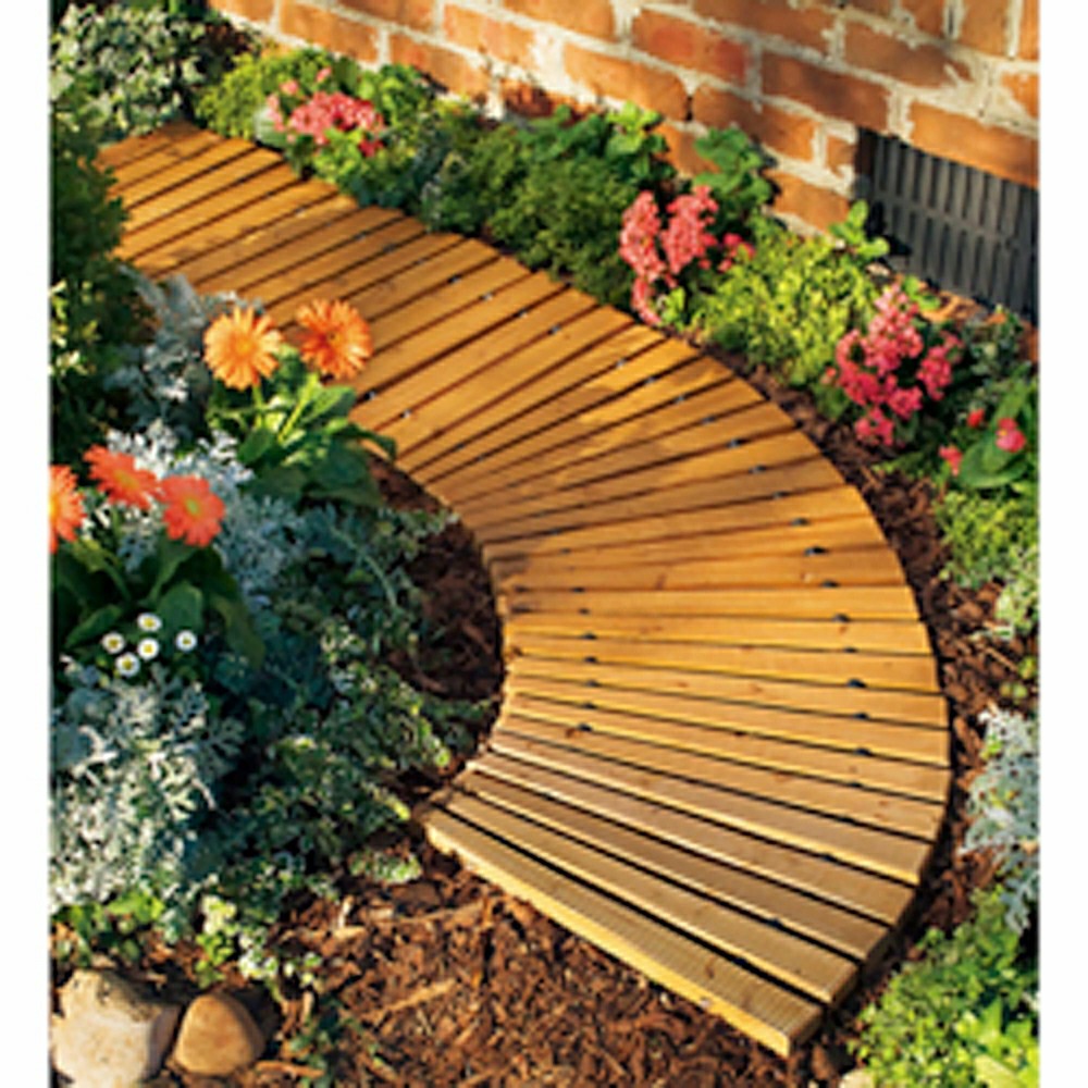 Plow & Hearth 6' Wooden Roll-Out Pathway