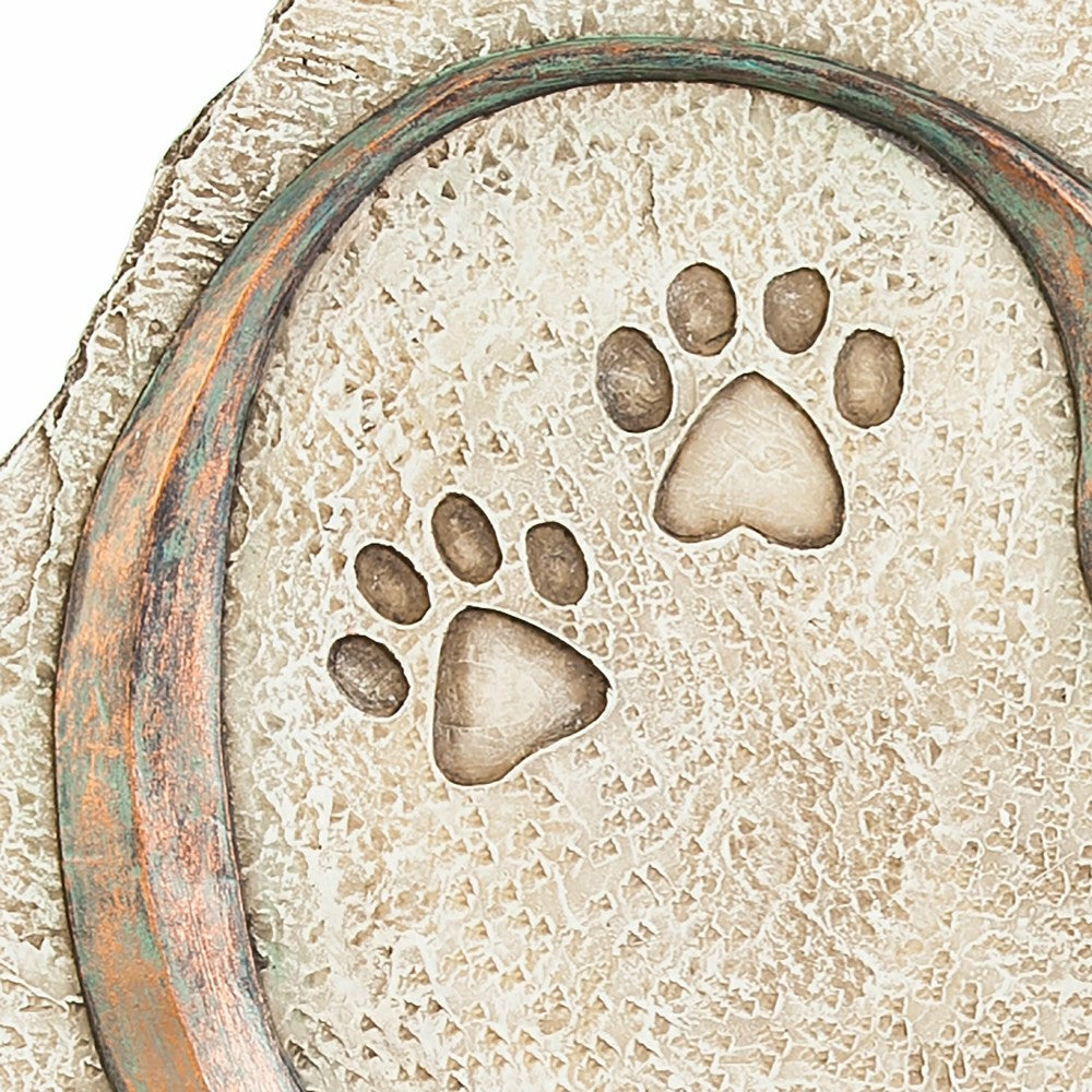 Plow & Hearth Whiskers On My Heart, Garden Stone