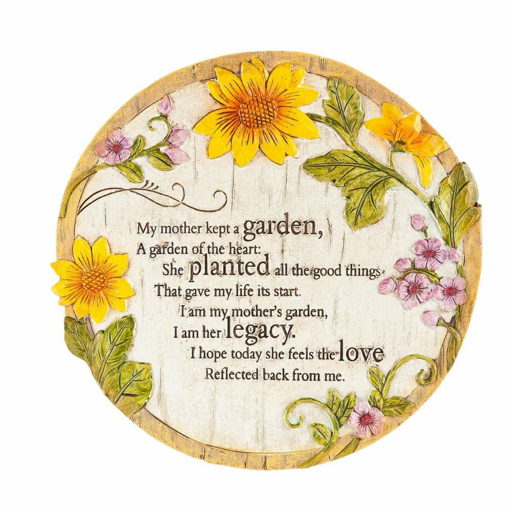 Plow & Hearth Wishgivers Garden Stone, Mother's Garden