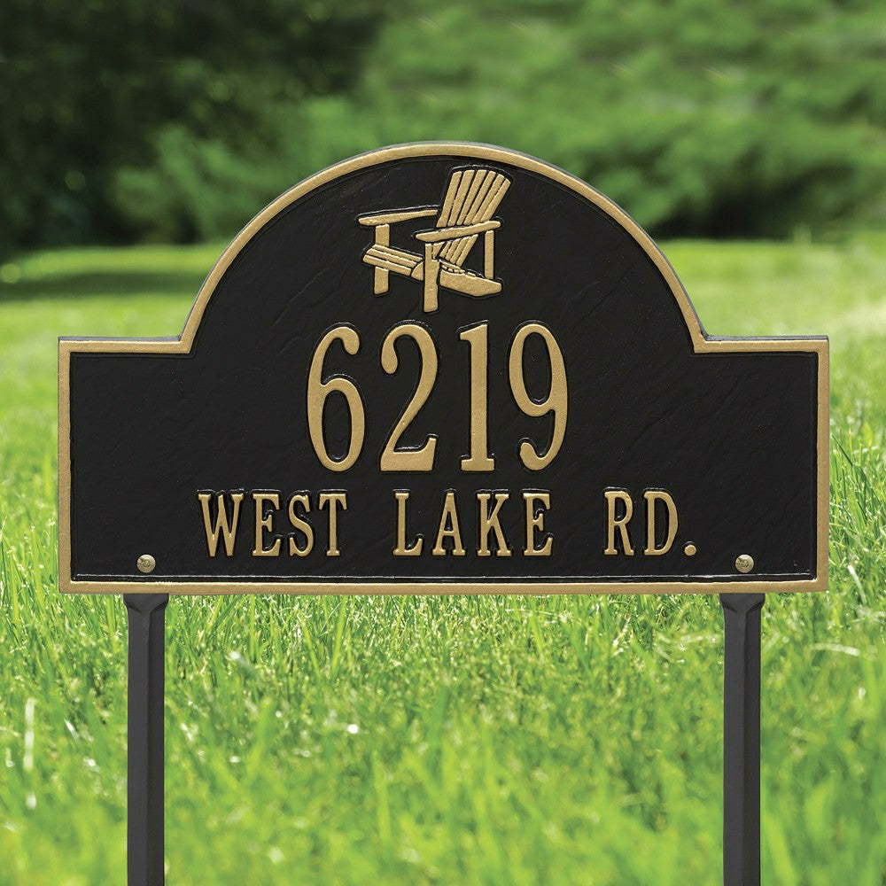 Plow & Hearth Adirondack Lawn Plaque