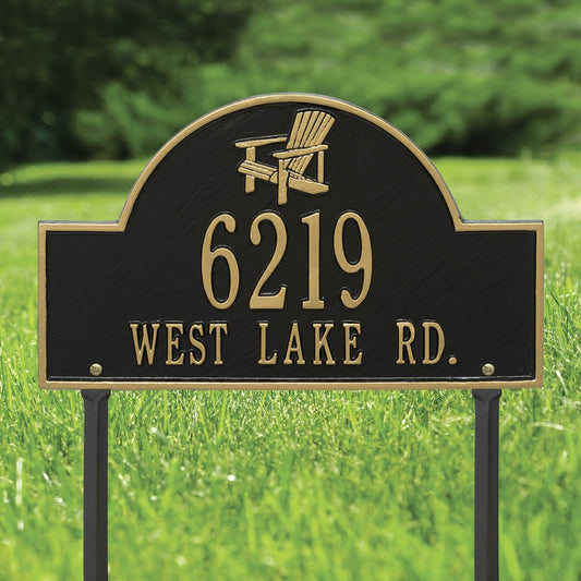 Plow & Hearth Adirondack Lawn Plaque