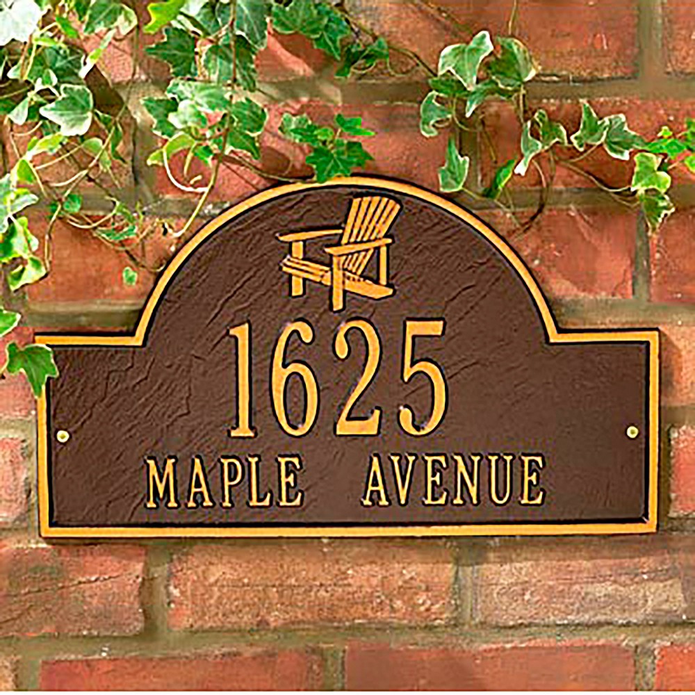 Plow & Hearth Adirondack Lawn Plaque