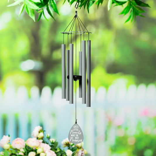 Plow & Hearth Hand Tuned Memorial "Life's Little Moments" Wind Chime