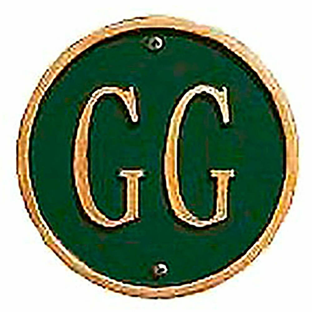 Plow & Hearth Beaded Lawn Plaque