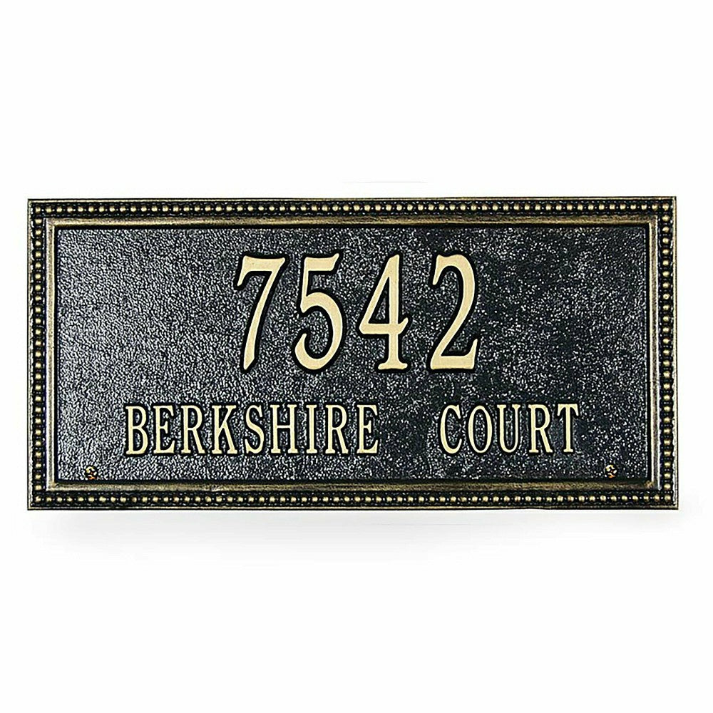 Plow & Hearth Beaded Wall Plaque