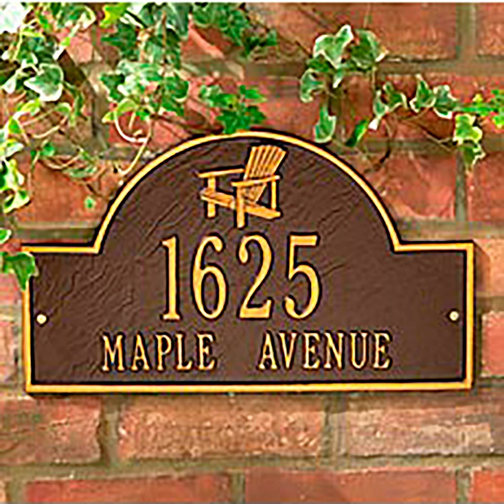 Plow & Hearth Adirondak Wall Plaque