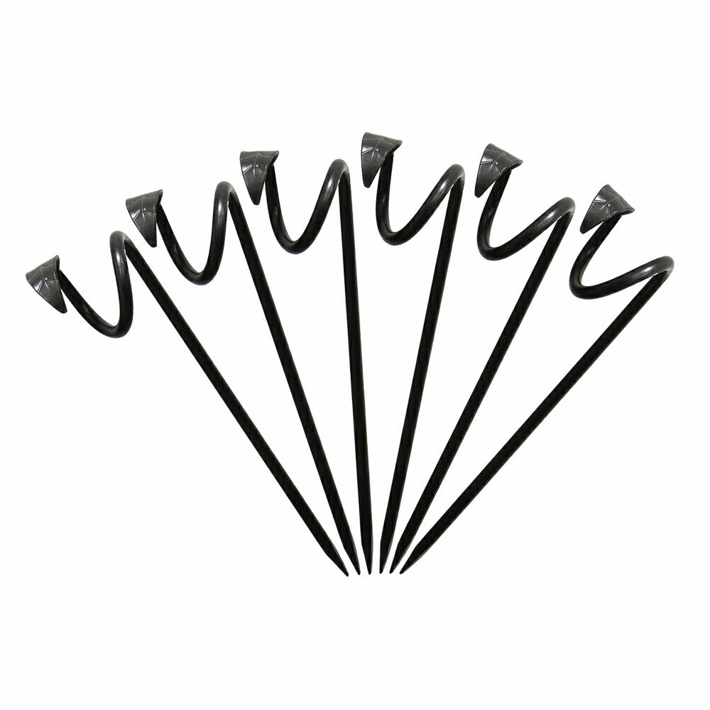 Plow & Hearth Leaf End Hose Guard/Guide, Set of 6