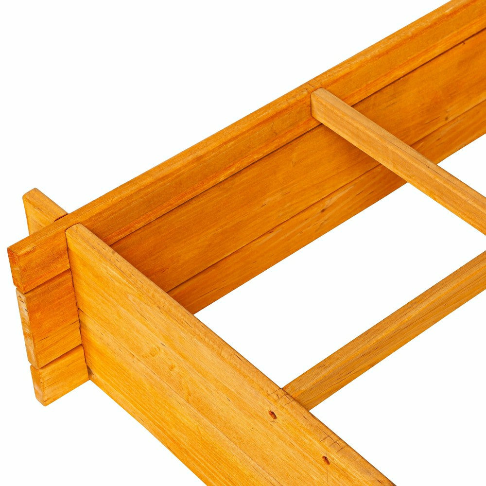 Plow & Hearth Wood Raised Garden Bed