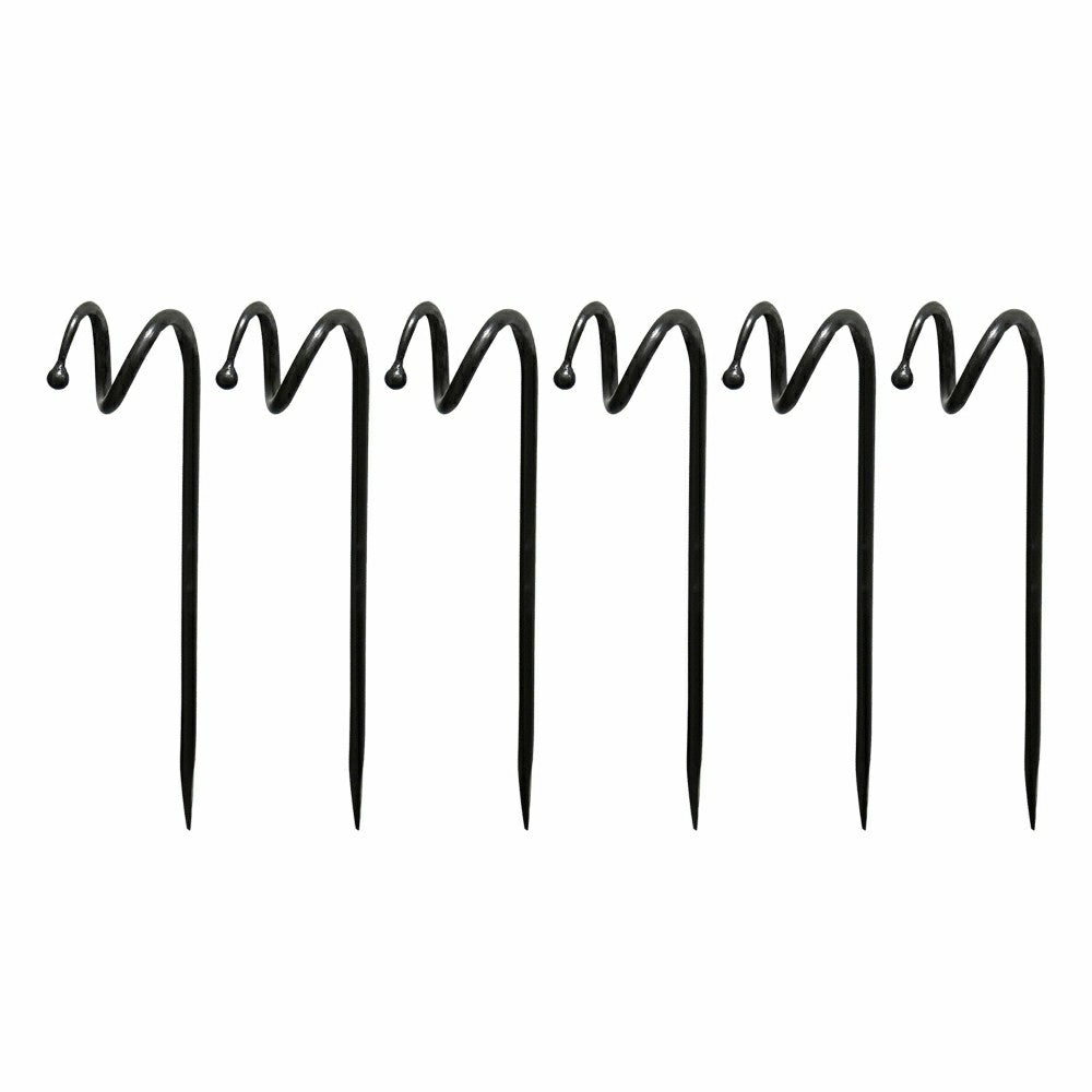 Plow & Hearth Ball End Hose Guard/Guide, Set of 6