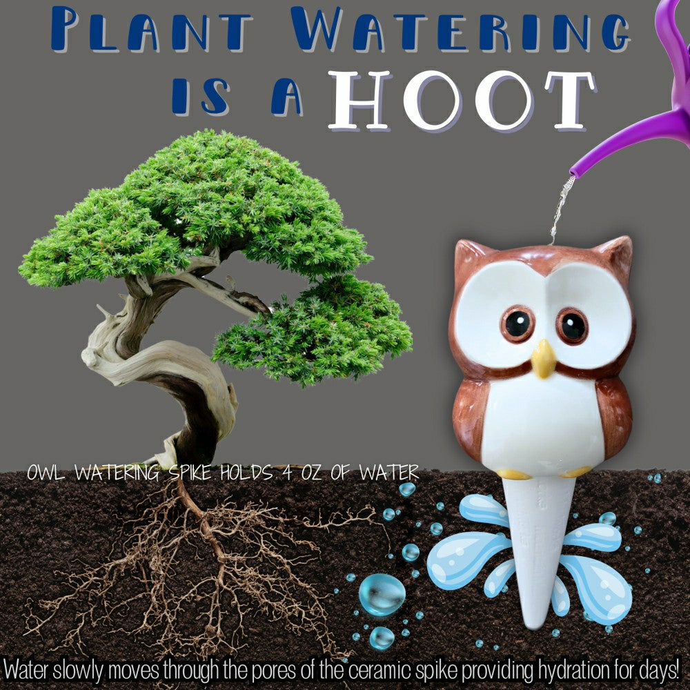 Plow & Hearth Owl Watering Spike