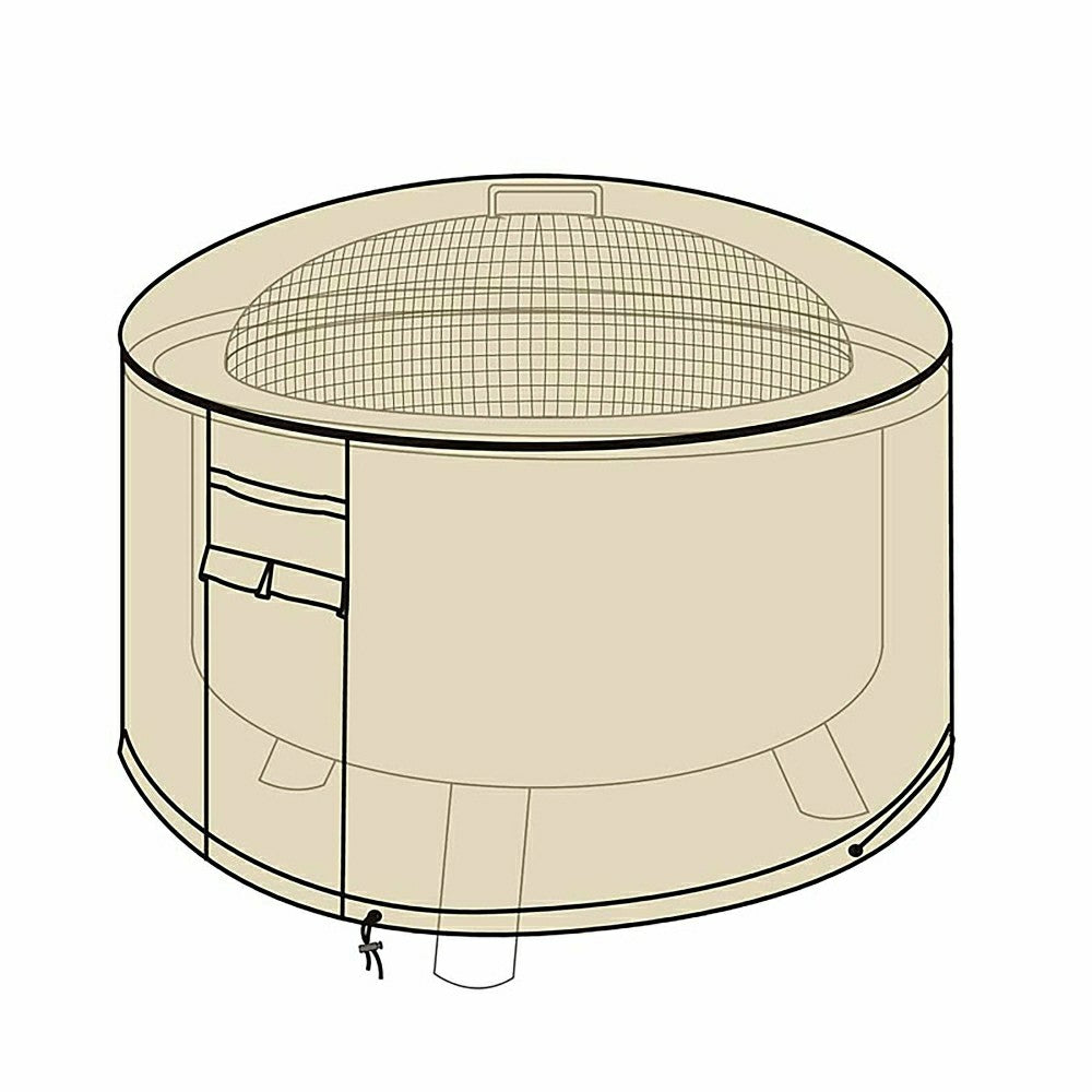 Plow & Hearth Deluxe Fire Pit Cover